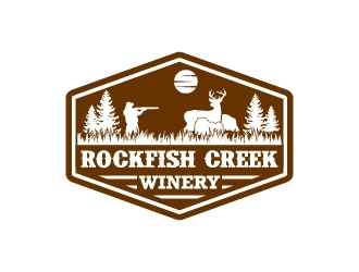 Rockfish Creek Winery logo design by KDesigns