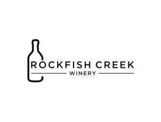 Rockfish Creek Winery logo design by Franky.