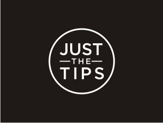 Just the Tips logo design by Franky.
