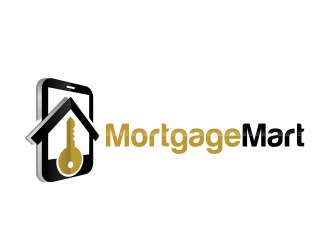 MortgageMart logo design by serprimero