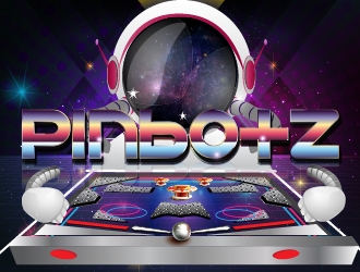 Pinbotz logo design by litera