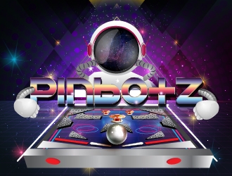 Pinbotz logo design by litera