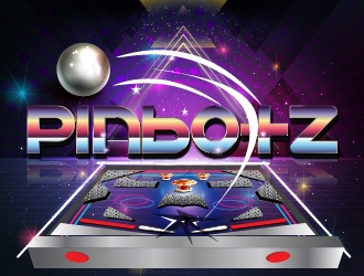 Pinbotz logo design by litera