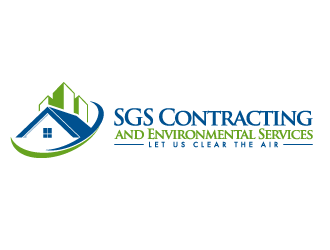 SGS Contracting and Environmental Services logo design by pencilhand