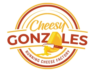 CHEESY GONZALES - running.cheese.factory logo design by jaize