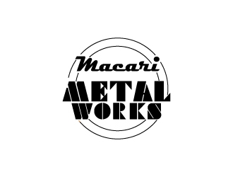 Macari Metalworks logo design by Erasedink