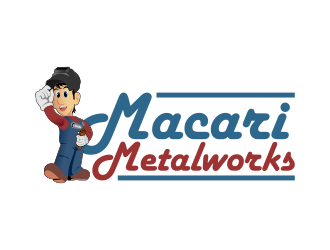 Macari Metalworks logo design by Kruger