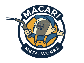 Macari Metalworks logo design by kopipanas