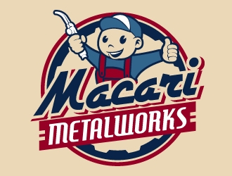 Macari Metalworks logo design by jaize