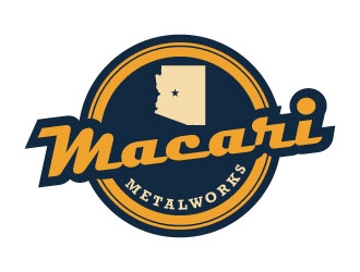 Macari Metalworks logo design by daywalker