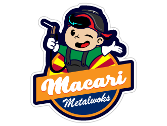 Macari Metalworks logo design by reight