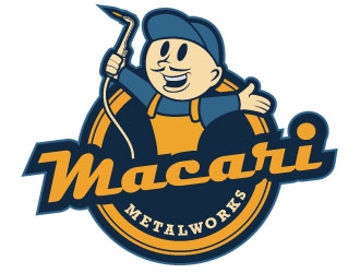 Macari Metalworks logo design by daywalker