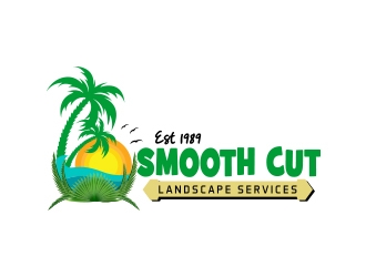 Smooth Cut Landscape Services logo design by Danny19