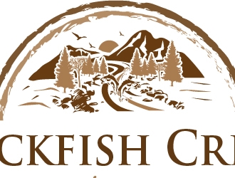 Rockfish Creek Winery logo design by litera