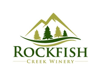 Rockfish Creek Winery logo design by J0s3Ph