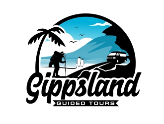 Gippsland Guided Tours logo design by DreamLogoDesign