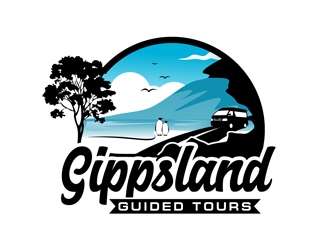 Gippsland Guided Tours logo design by DreamLogoDesign