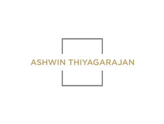 Ashwin Thiyagarajan logo design by EkoBooM