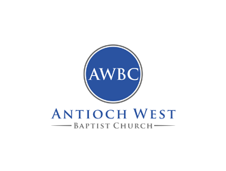 Antioch West Baptist Church logo design by johana