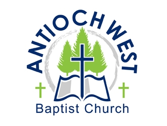Antioch West Baptist Church logo design by MAXR