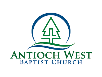 Antioch West Baptist Church logo design by mhala