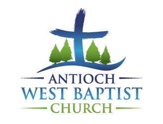 Antioch West Baptist Church logo design by akilis13