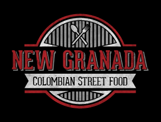 NEW GRANADA (Colombian Street Food) logo design by ARALE