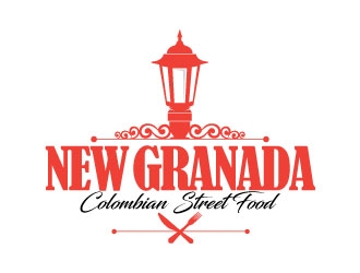 NEW GRANADA (Colombian Street Food) logo design by Suvendu