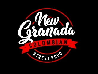 NEW GRANADA (Colombian Street Food) logo design by amar_mboiss