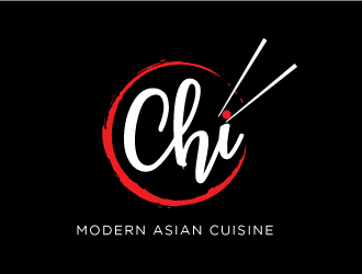 Chi Modern Asian Cuisine logo design by Foxcody