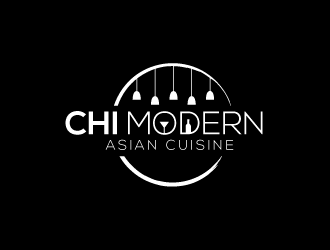 Chi Modern Asian Cuisine logo design by Gaze