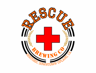 Rescue Brewing Co logo design by stark