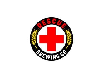 Rescue Brewing Co logo design by hole