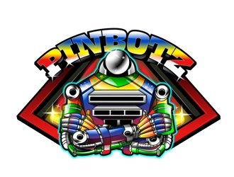 Pinbotz logo design by DreamLogoDesign