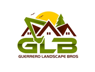 Guerrero Landscape Bros logo design by DreamLogoDesign
