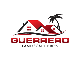 Guerrero Landscape Bros logo design by bluespix