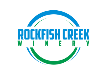 Rockfish Creek Winery logo design by Greenlight