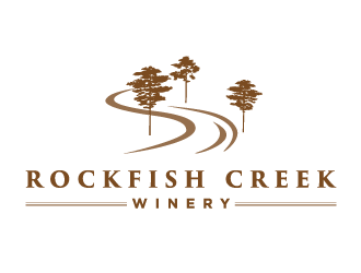 Rockfish Creek Winery logo design by corneldesign77