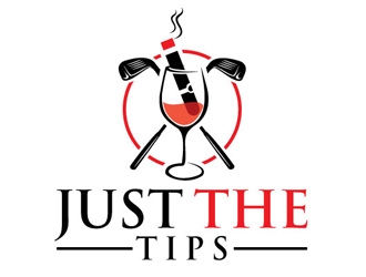 Just the Tips logo design by logoguy