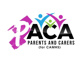 PACA parents and carers (for CAMHS) logo design by DreamLogoDesign
