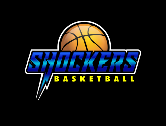 Shockers Basketball logo design by perf8symmetry