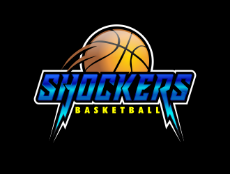 Shockers Basketball logo design by perf8symmetry