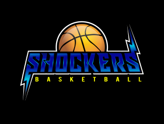 Shockers Basketball logo design by perf8symmetry