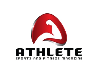 Athlete (Sports and Fitness Magazine) logo design by Eliben