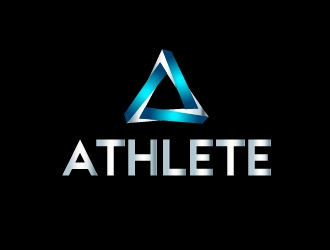 Athlete (Sports and Fitness Magazine) logo design by Marianne