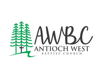 Antioch West Baptist Church logo design by logoguy