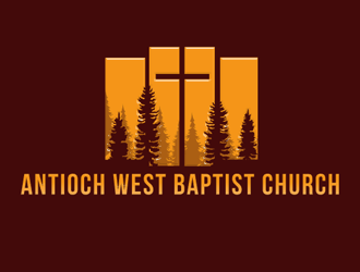 Antioch West Baptist Church logo design by megalogos