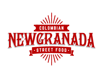 NEW GRANADA (Colombian Street Food) logo design by shadowfax