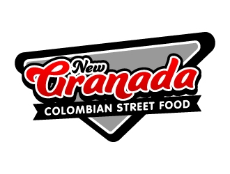 NEW GRANADA (Colombian Street Food) logo design by jaize