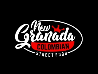 NEW GRANADA (Colombian Street Food) logo design by amar_mboiss